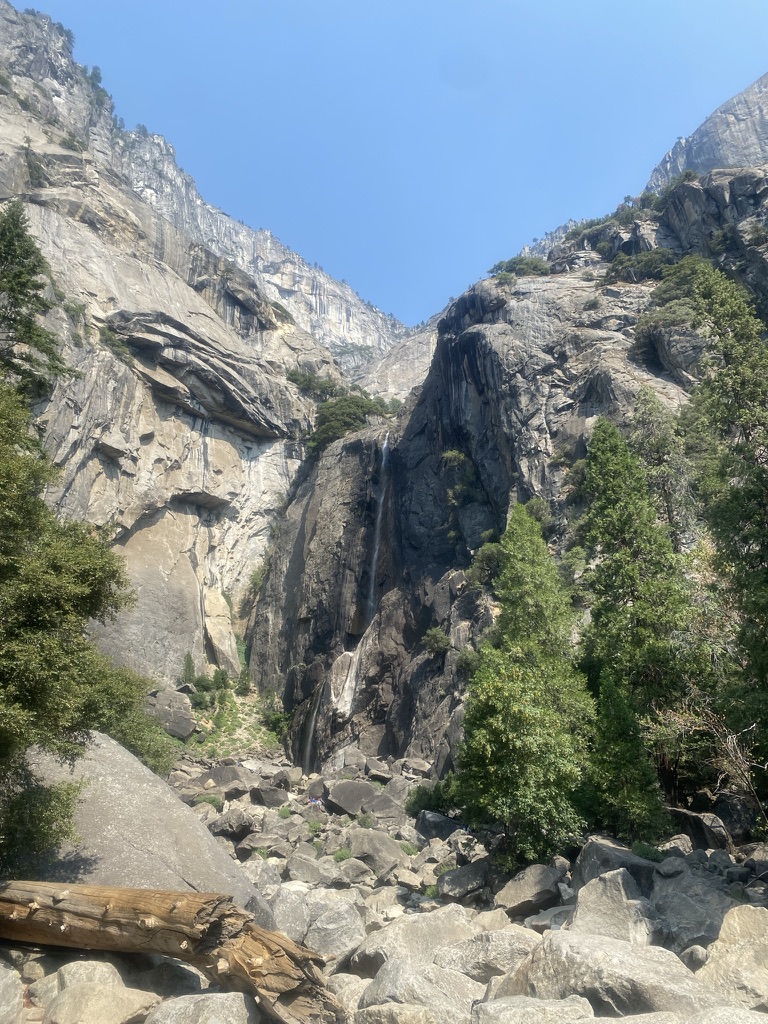 lower yosemite falls / east california road trip - death valley to lake tahoe